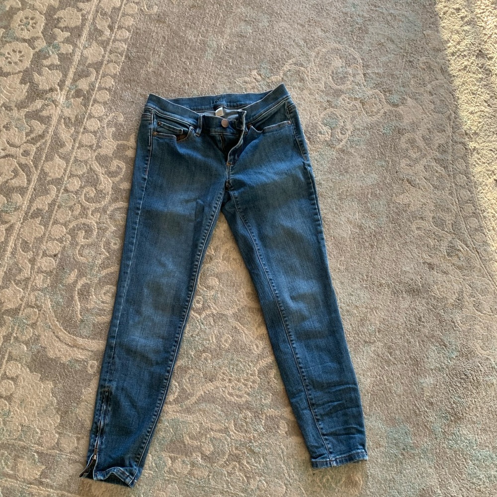 Ann Taylor skinny crop jeans